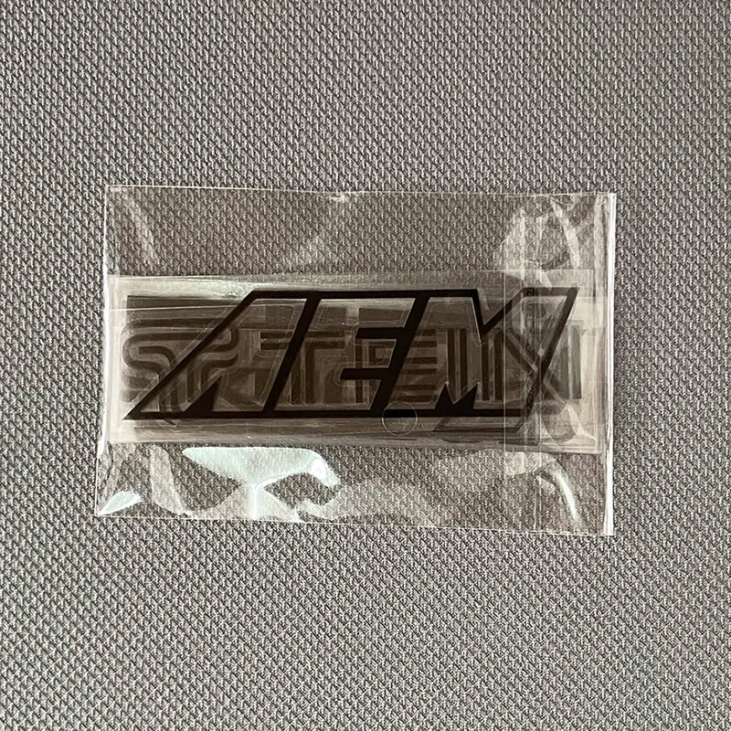 15pcs Car Stickers Set Random Styles Reflective Racing Sponsor Vinyl Decals for JDM Style Car Window Bumper Decoration Stickers | Color Name:Black(no reflective)